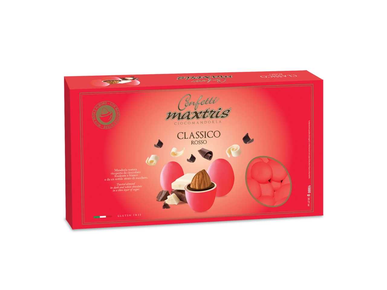 MAXTRIS, CONFETTI ITALIANI DI MANDORLA LUXURY LINE 500 GR